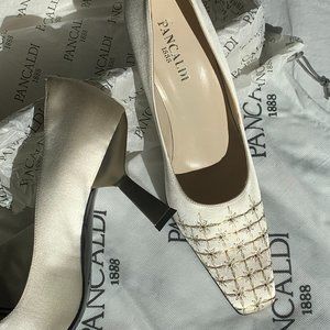 Pancaldi 1888 Satin Heels